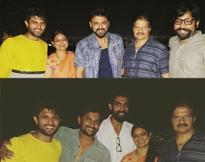 vijay devarakonda,trend setter,private party,celebrities  విజయ్ దేవరకొండ ట్రెండ్ సెట్ చేస్తున్నాడు!