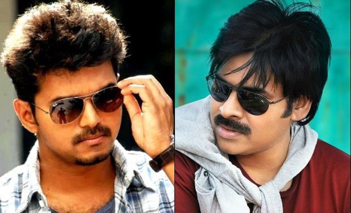 vijay,hero,imitate,pawan kalyan  అక్కడా పవన్ కల్యాణ్‌ జపమే...!!