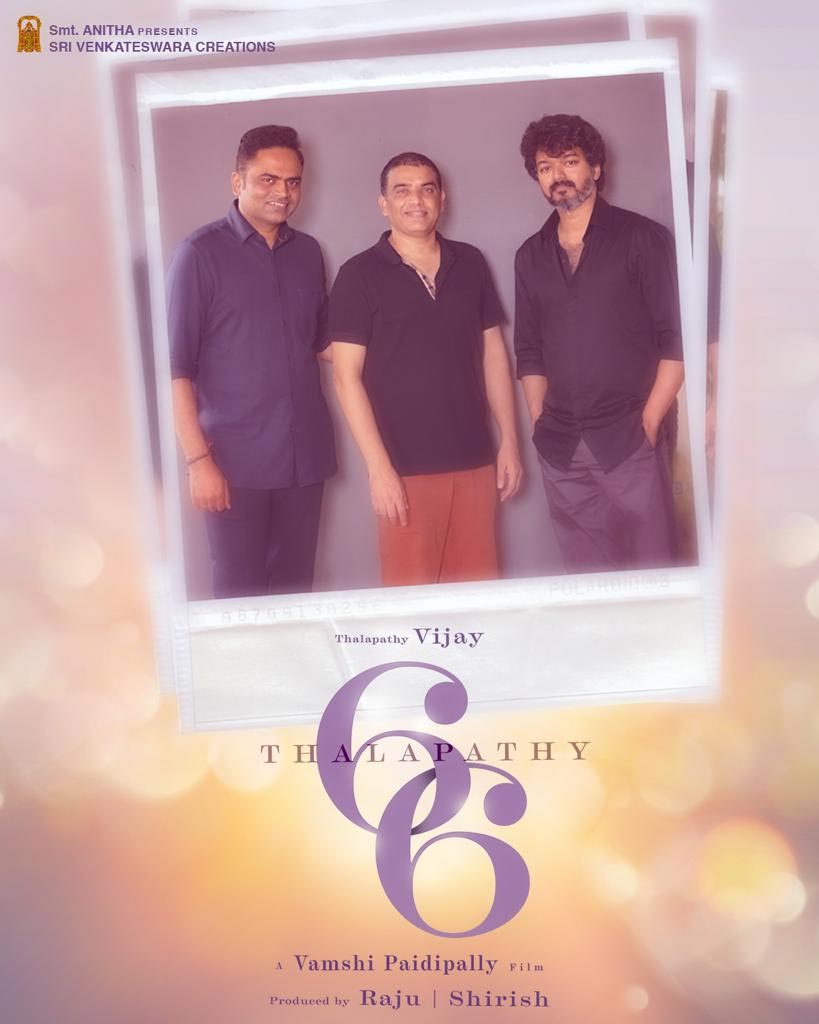 thalapathy vijay,66th film,vamshi paidipally,dil raju  అఫీషియల్: విజయ్ - వంశి పైడిపల్లి కాంబో