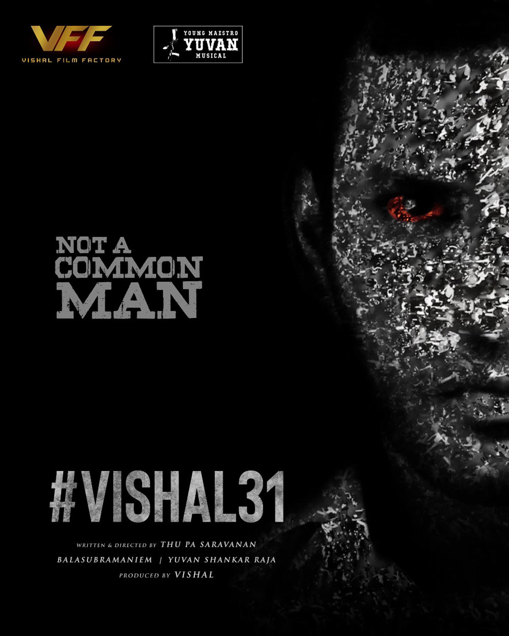 not a common man,vishal 31,announcement,vishal 31 announcement,vishal new movie,hero vishal  నాట్ ఎ కామ‌న్ మ్యాన్