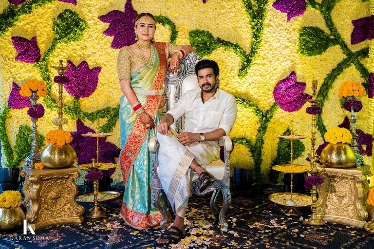 jwala gutta and vishnu vishal,jwala gutta weds vishnu vishal,jwala gutta - vishnu vishal wedding reception,jwala gutta - vishnu vishal wedding  పెళ్లిపీటలెక్కిన సెలెబ్రెటీ జంట 