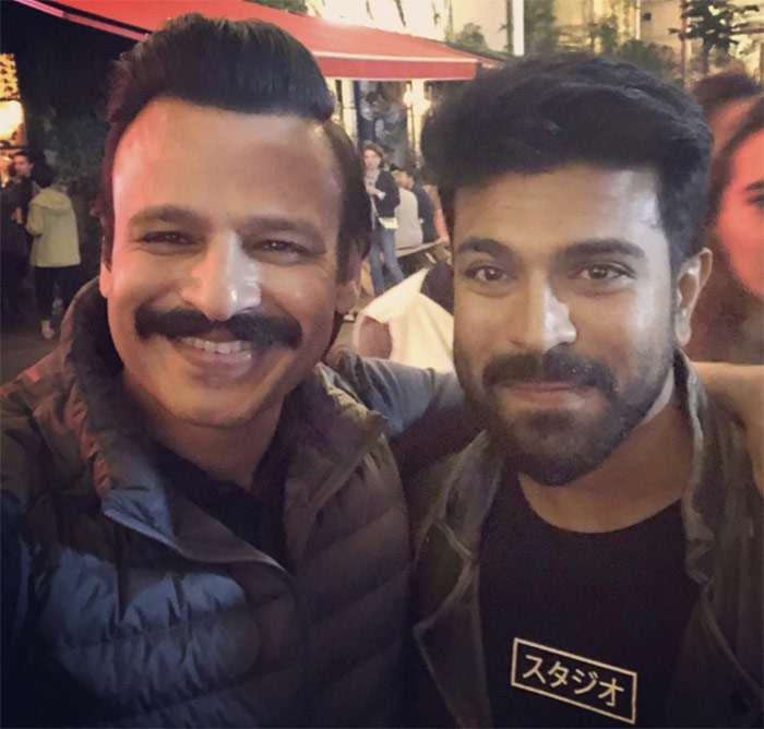 vivek oberoi,wraps up,boyapati srinu,ram charan,chiranjeevi,brother  రామ్ చరణ్‌ మంచి తమ్ముడంట...! 