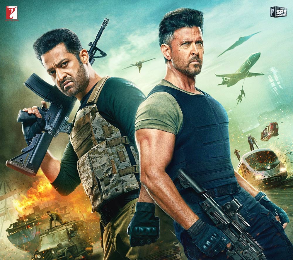 war 2  వార్ 2: ఎన్టీఆర్ కన్నా హృతిక్ కే తక్కువ 
