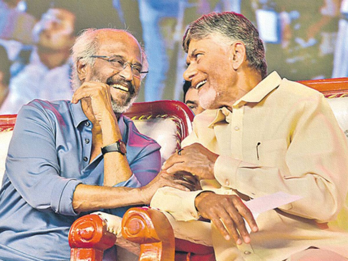 rajinikanth  అందుకే బాబుని మీటవ్వలేదు: సూపర్ స్టార్ 