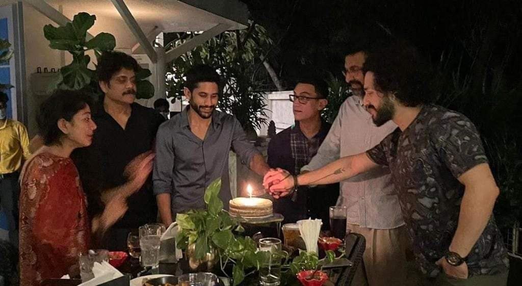 samantha,naga chaitanya,love story success party,akkineni dinner party,sekhar kammula,amir khan,akhil,nagarjuna  ఆ పార్టీలో సమంత మిస్సింగ్