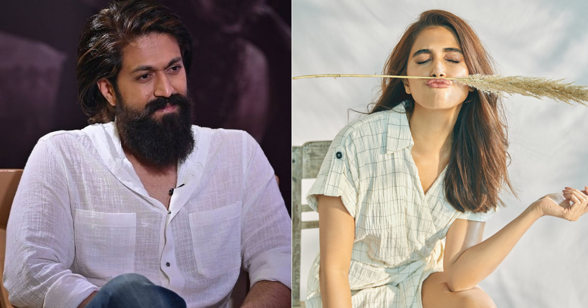 yash,pooja hegde,kgf hero,buttabomma,yash - pooja hegde combo  కెజిఎఫ్ హీరో తో బుట్టబొమ్మ 