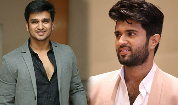 nikhil,tweet,vijay deverakonda,social media  విజయ్ ట్వీట్స్‌పై మరో హీరో కౌంటర్లు